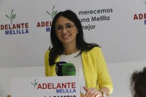 La candidata número 2 por Adelante Melilla, Jadu Dris