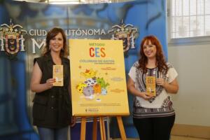 La consejera Paz Velázquez y Laura Benavent de Adomel