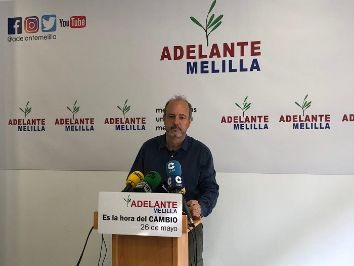 El número tres de la lista electoral del nuevo partido Adelante Melilla, Manuel Soria