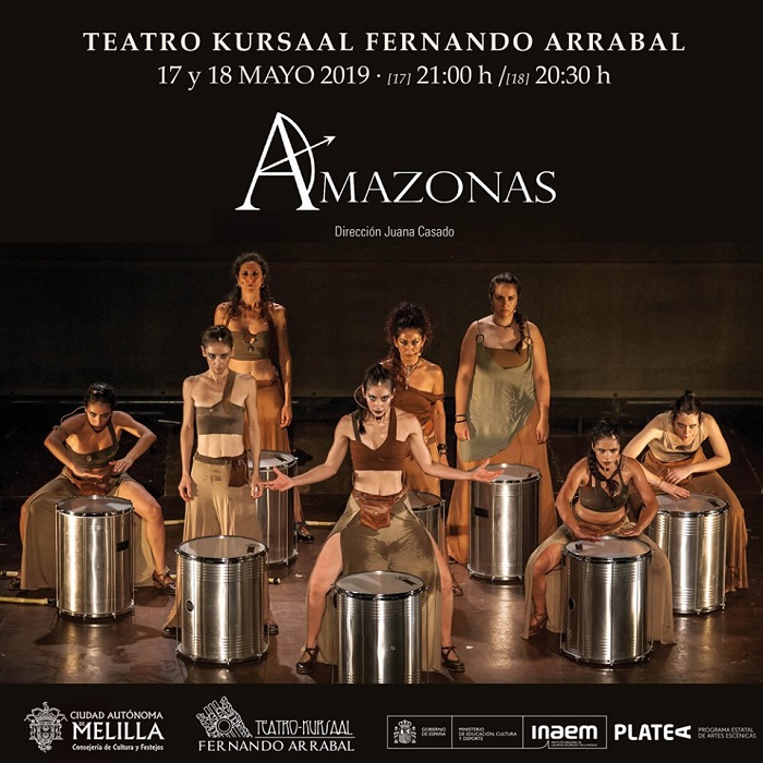 Cartel del próximo espectáculo de Andanzas, ‘Amazonas’