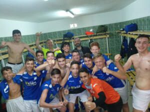 Equipo cadete de la U.D. Melilla