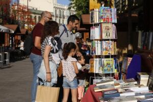 La céntrica calle O’Donnell con la inauguración de la conocida Feria del Libro de la Ciudad