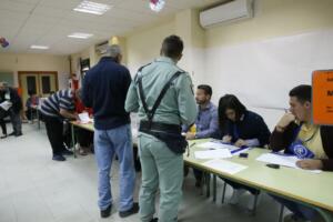 En la imagen, el pasado proceso electoral en Melilla del pasado 28 de abril