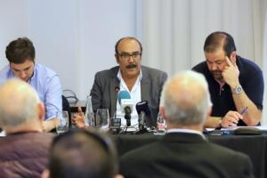 Imagen de una de las asamblea del Club Melilla Baloncesto