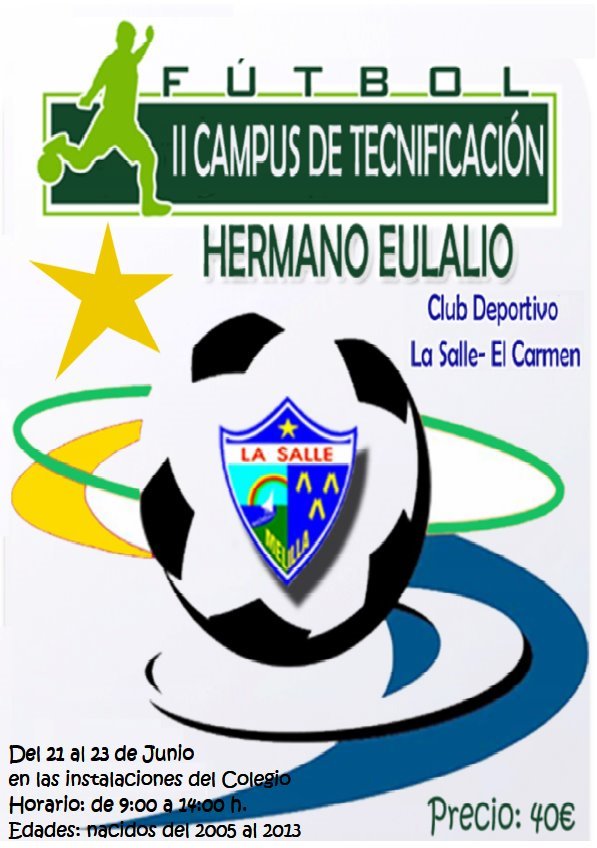 Cartel anunciador del II Campus de Tecnificación de Fútbol