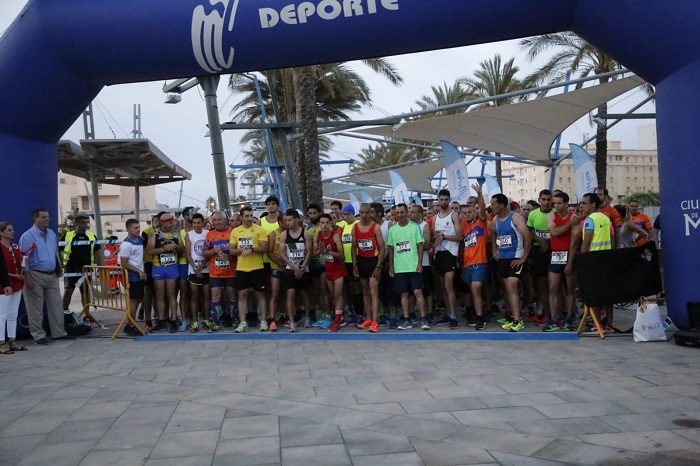 La V Carrera Nocturna ‘Ciudad de Melilla’ contó con la participación de un total de 541 atletas