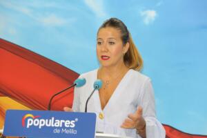 SofÃ­a Acedo, senadora del PP por Melilla