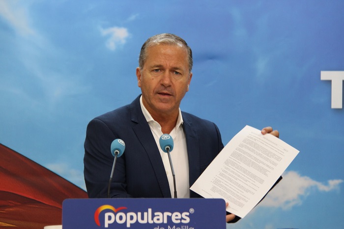 Miguel MarÃ­n, secretario general del PP en Melilla