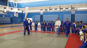 Imagen de una de las competiciones de la Federación Melillense de Judo