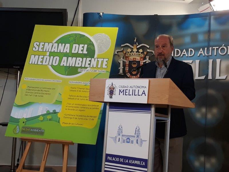 El consejero de Coordinación y Medio Ambiente en funciones, Manuel Ángel Quevedo