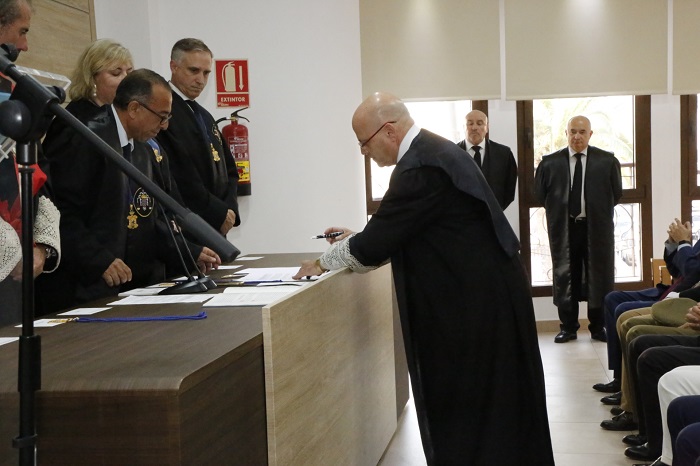 Blas Jesús Imbroda juró su cargo de Decano del Colegio de Abogados de Melilla tras ser reelegido en las pasadas elecciones el 12 de junio
