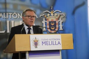 El presidente de la Ciudad Autónoma, Eduardo de Castro