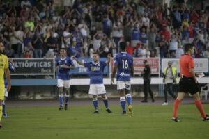 Menudo marcó de nuevo para el Melilla, esta vez el gol del empate en el minuto 63’