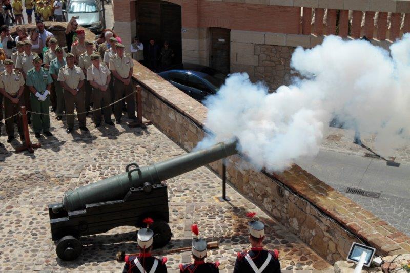 El acto se desarrolló en el Baluarte de la Concepción, sede del Museo Militar de Melilla, en el Pueblo