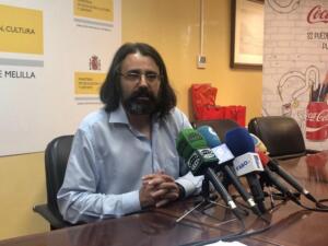 El director provincial de Educación, Juan Ángel Berbel, ayer en rueda de prensa