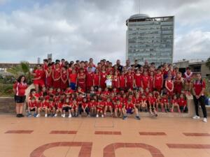 Foto de grupo de la cantera de la entidad náutica