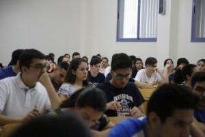 En imágenes, diferentes momentos del primer examen de la EBAU 2019