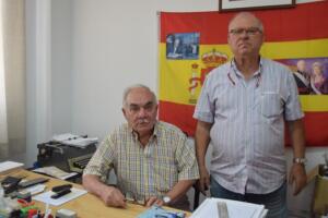En la imagen, el presidente de la entidad, Antonio Pajares, y el vicepresidente, Juan Cerdán