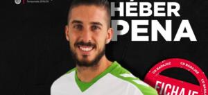 El C.D. Badajoz hizo oficial ayer el fichaje de Héber Pena