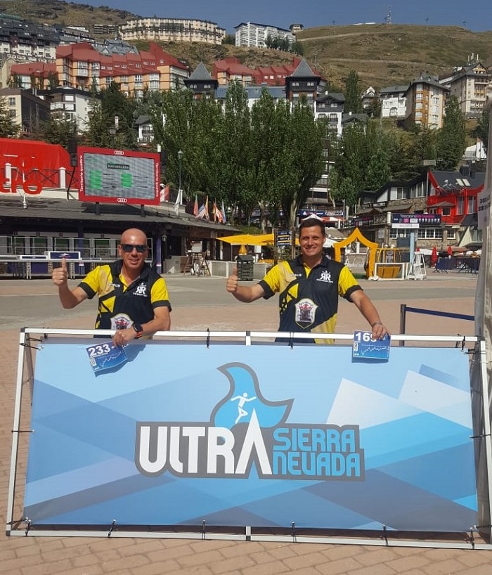Francisco Javier Padilla y Diego López participaron en la V Carrera Ultra Sierra Nevada
