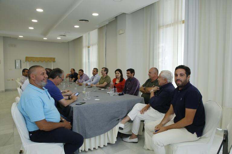 La Plataforma de Empresarios de Melilla se reunió el pasado cuatro de julio