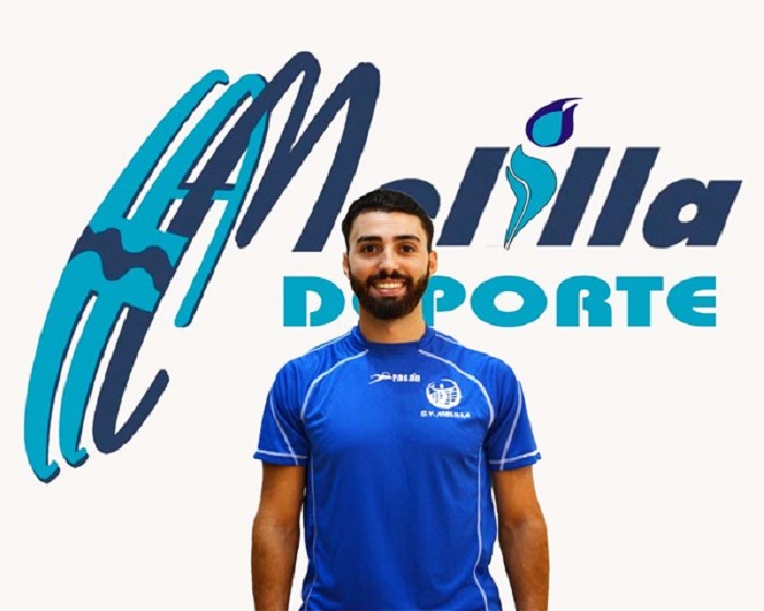 El jugador del Club Voleibol Melilla afronta su quinta temporada en la Superliga Masculina