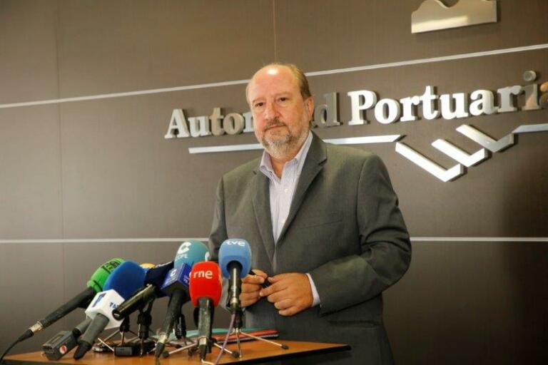 El vicepresidente de la Autoridad Portuaria de Melilla, Manuel Ángel Quevedo