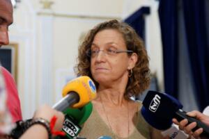 La secretaria general del PSOE de Melilla, Gloria Rojas