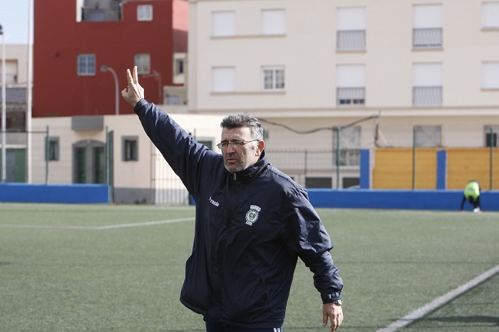 Fernando Aznar, entrenador del Melilla C.D.