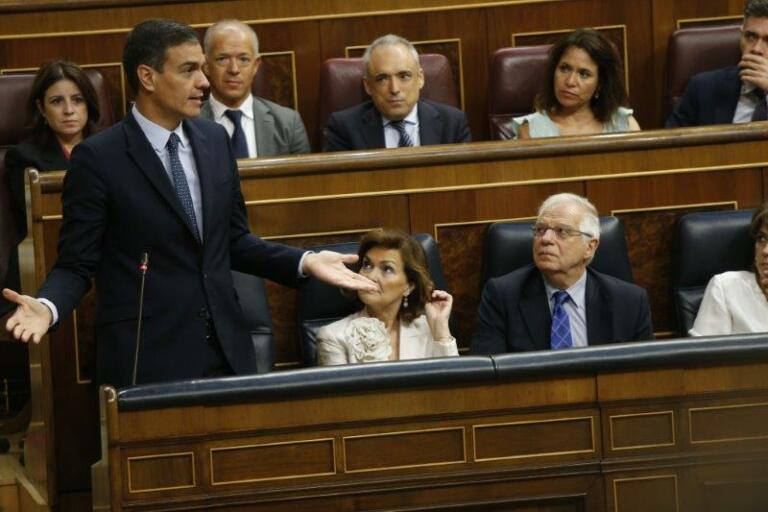El Pleno del Congreso ha rechazado la investidura del candidato socialista, Pedro Sánchez, que solo sumó 124 votos a favor frente a 170 ‘noes’