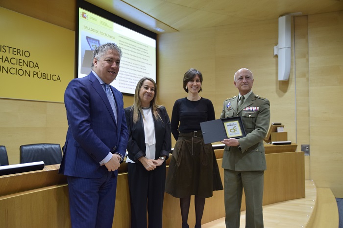 La Delegación de Defensa de Melilla recibió el Premio a la Calidad en la Gestión Pública