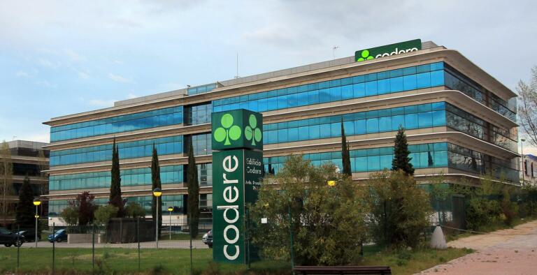 La empresa de juegos Codere trasladó su sede central de Codere de Madrid (en la foto) u una en Melilla en la calle Cándido Lobera