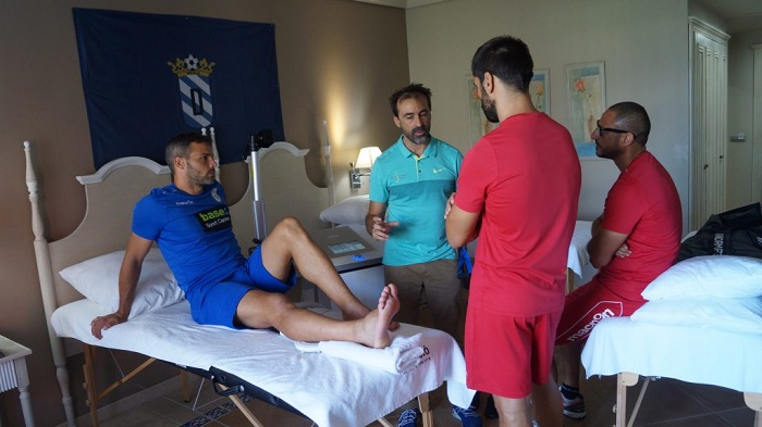 Daniel Hurtado ha trabajado incluso con Alejandro Ríos y Halee Mohand en la recuperación del lesionado Richi