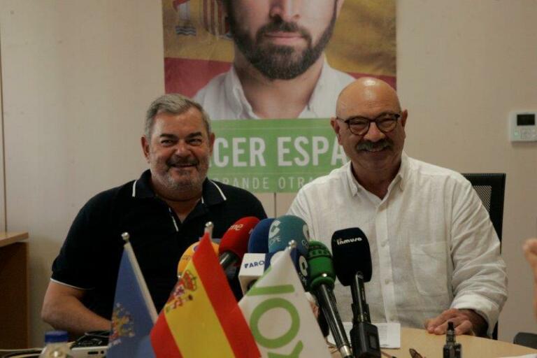 Felipe Castillo e Ignacio Ramírez Sempere, miembros de Vox Melilla