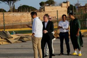 De Castro acudió ayer al rezo colectivo del Aid El Kebir