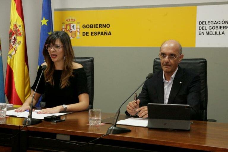 José Ramón Moya Navarrete fue presentado por la delegada del Gobierno, Sabrina Moh