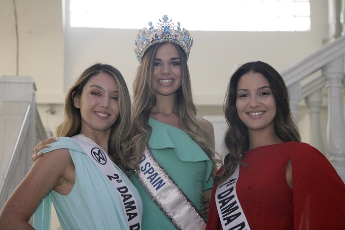 La nueva Miss World Spain 2019, Mª del Mar Aguilera, junto a sus Damas de Honor