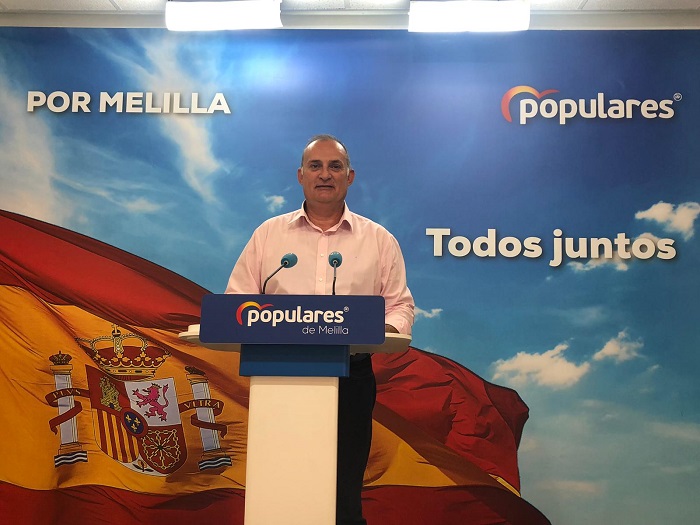 El vicesecretario regional de Comunicación del Partido Popular de Melilla, Javier Lence