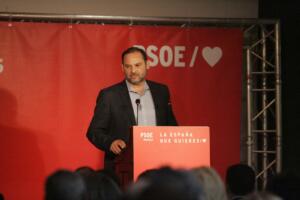 El ministro de Fomento en funciones, José Luis Ábalos