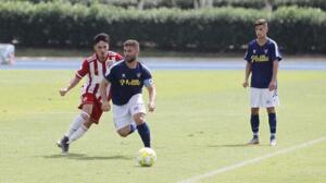 Imagen del encuentro entre el Melilla CD y el Almería B