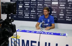 Jon Ceberio, ayer durante su comparecencia de prensa