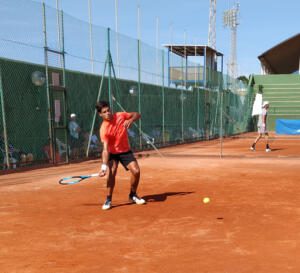 Ayer hubo una gran actividad en las pistas municipales