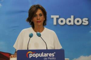 La diputada del PP en la Asamblea Fadela Mohatar