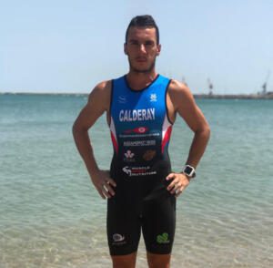 Eduardo Calderay, triatleta el Club Natación Melilla