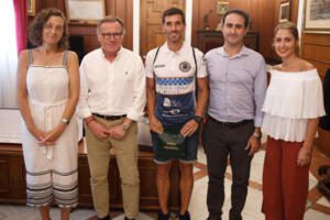 De Castro recibió a Luismi Ruiz