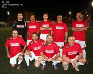Uno de los equipos de la Liga de Veteranos