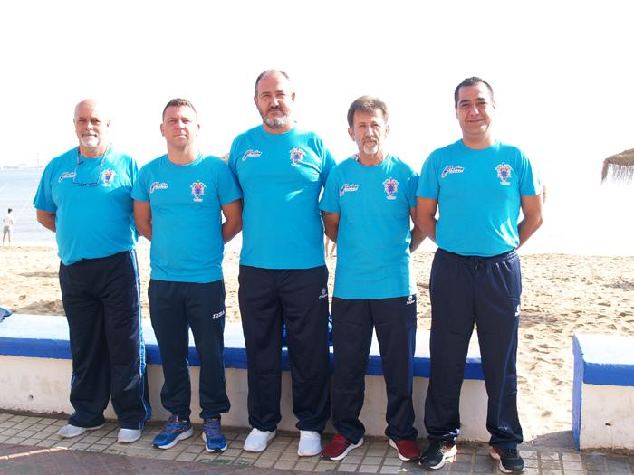 Selección Melillense desplazada a Peñíscola para participar en el Nacional de Mar Costa