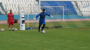 Parra fue titular en el único partido de Liga de la U.D. Melilla