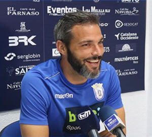 Richi, jugador de la U.D. Melilla