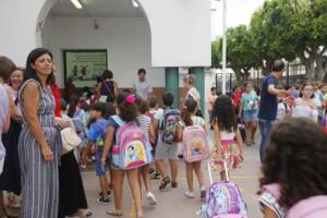 Hoy comienza la vuelta al cole de los alumnos de Infantil, Primaria y Secundaria